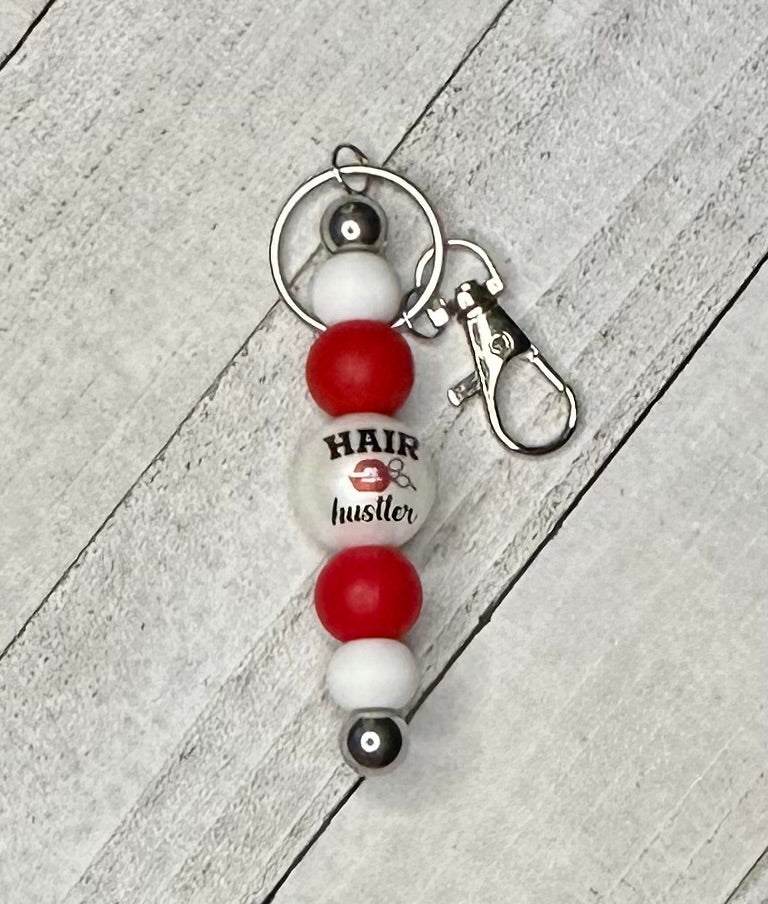 Hair Hustler Keychain