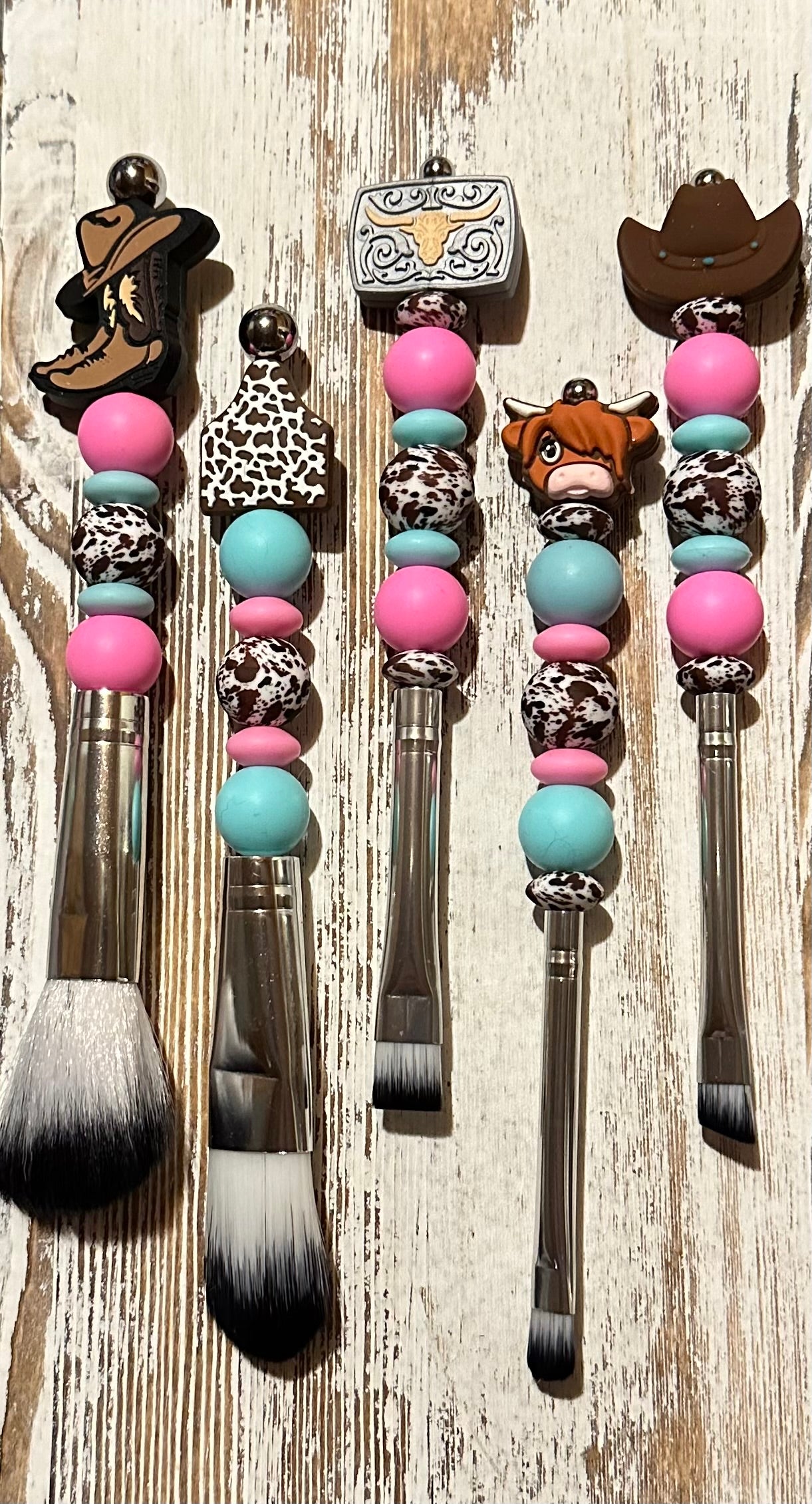 Hello Cowgirl Makeup Brush Set